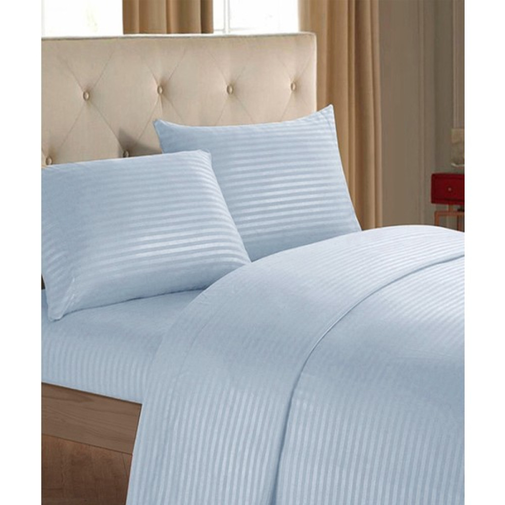 Evlen Home Collection Line Pamuklu Nevresim Takımı 4 Parça Çizgili Nevresim Seti | Otel Nevresim - Mavi - 200 x 220 cm Nevresim Takımı Fiyatı