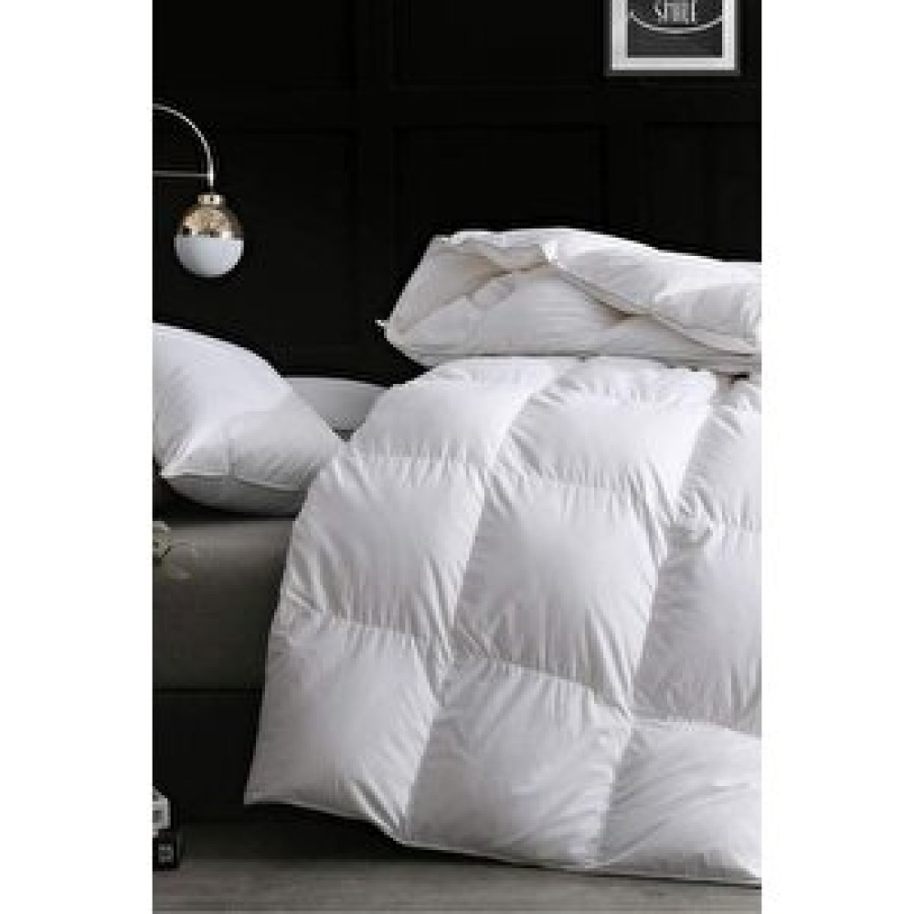 Evlen Home Collection Silikon Yorgan Çift Kişilik 195x215 Cm Beyaz Düz Sade Yumuşak Dolgulu Microfiber Kışlık Yorgan Yorgan Fiyatı