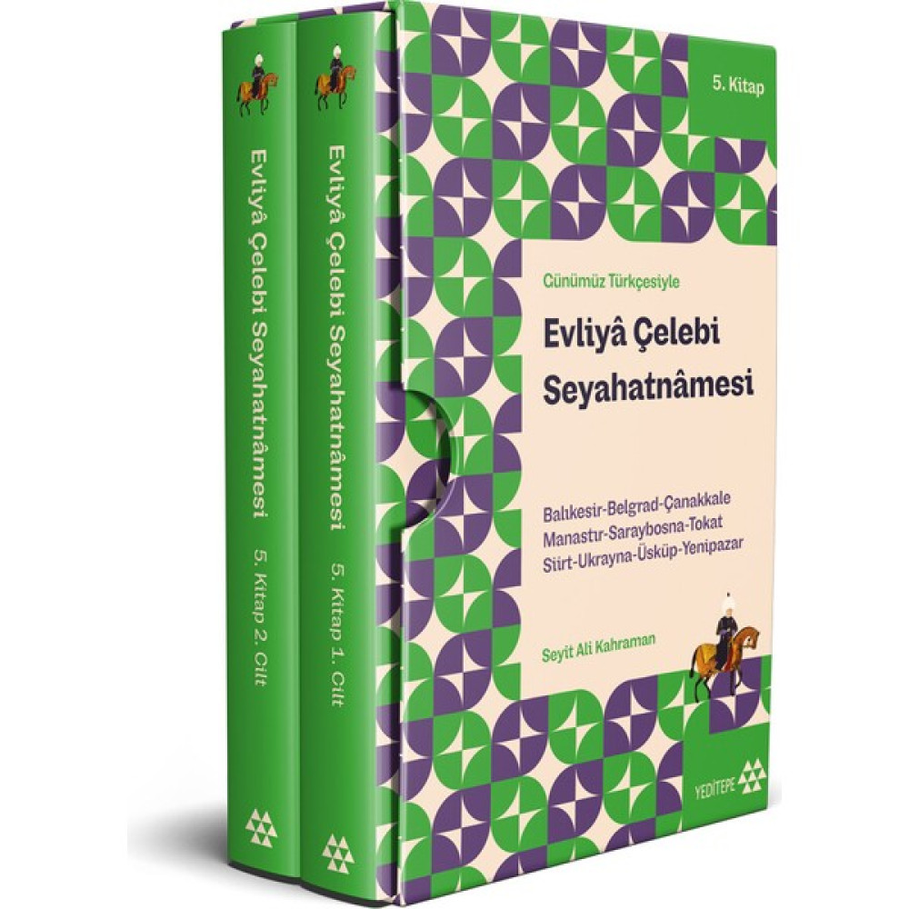 Evli̇yâ Çelebi̇ Seyahatnâmesi̇ - Akkirman-Belgrad-Çanakkale-Manastır-Saraybosna-Tokat-Ukranya-Üsküp-Yenipazar 5.ki̇tap 2 Ci̇lt ( Kutulu) - Evli̇yâ ... Mektup - Anı - Günlük - Anlatı Fiyatı