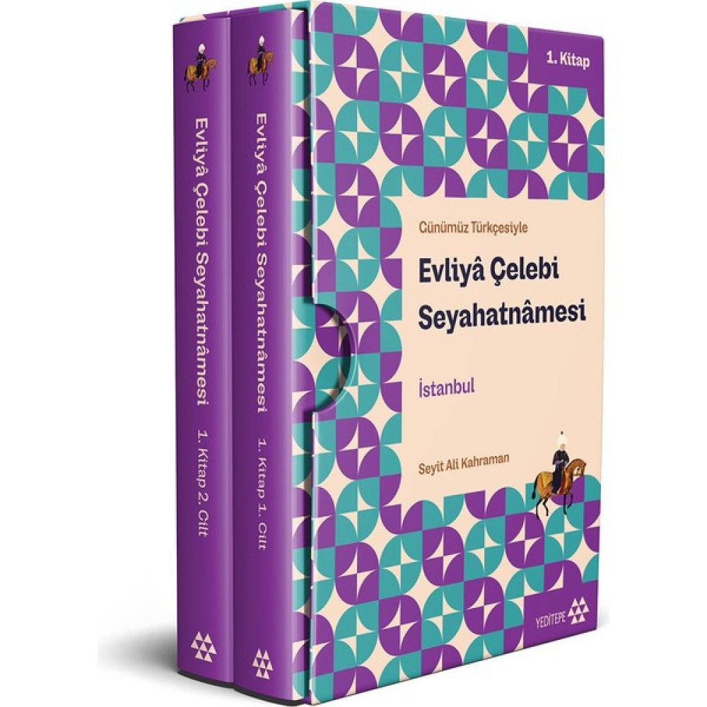 Evliyâ Çelebi Seyahatnâmesi İstanbul 1. Kitap 2 Cilt (Kutulu) Mektup - Anı - Günlük - Anlatı Fiyatı