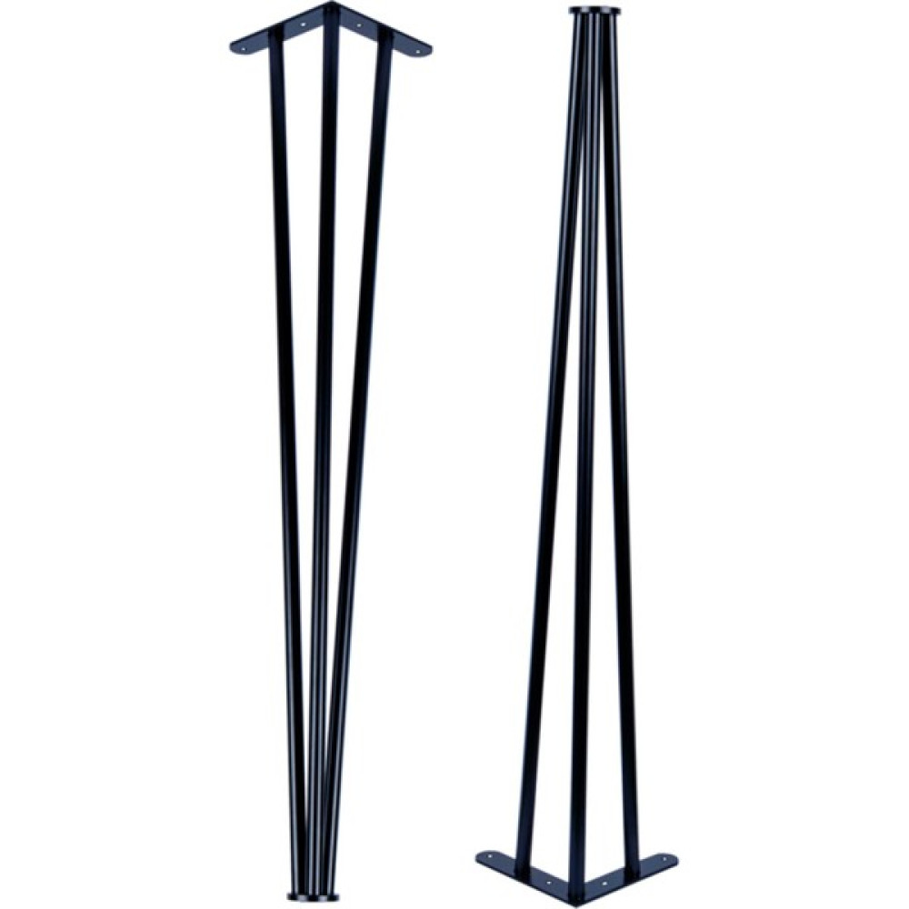 Evnalia 85 cm Pingolu Dresuar Ayağı Metal Profil Boru Ayak Kütük Yüksek Bar Masası Siyah (2 Adet) Nalburiye & Hırdavat Fiyatı