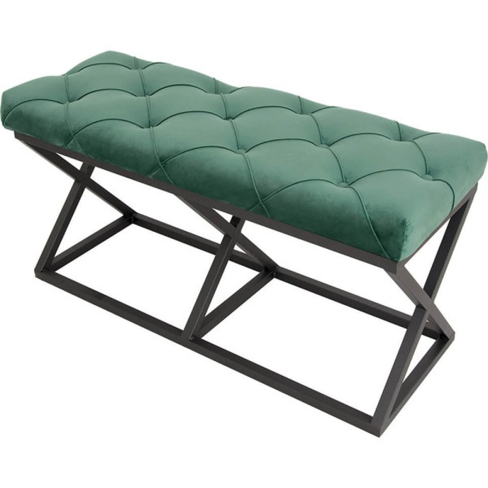 Evodeko Kapitone Bench / Bank - Yeşil Puf Fiyatı