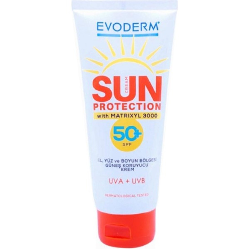Evoderm Sun Protection El Yüz ve Boyun Bölgesi Güneş Koruyucu Krem 50+ Spf 100 ml Güneş Kremleri ve Losyonları Fiyatı