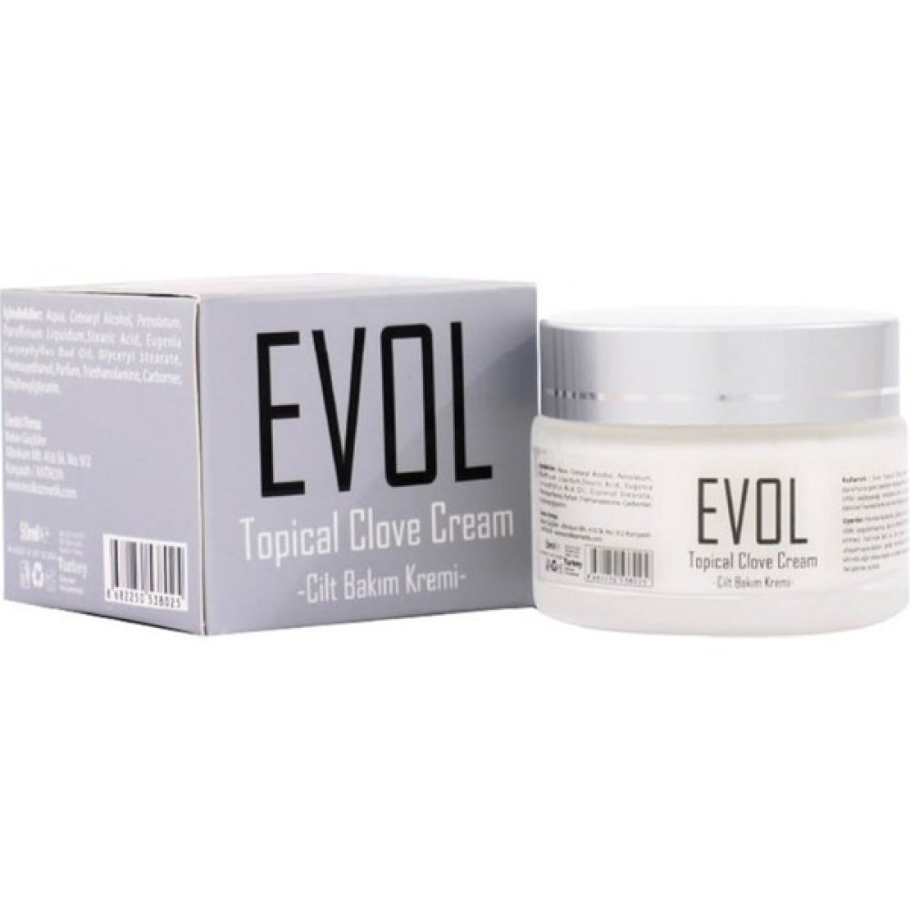 Evol Topical Clove Cream-50 ml - Renkli Sağlık / Bakım / Kozmetik Fiyatı