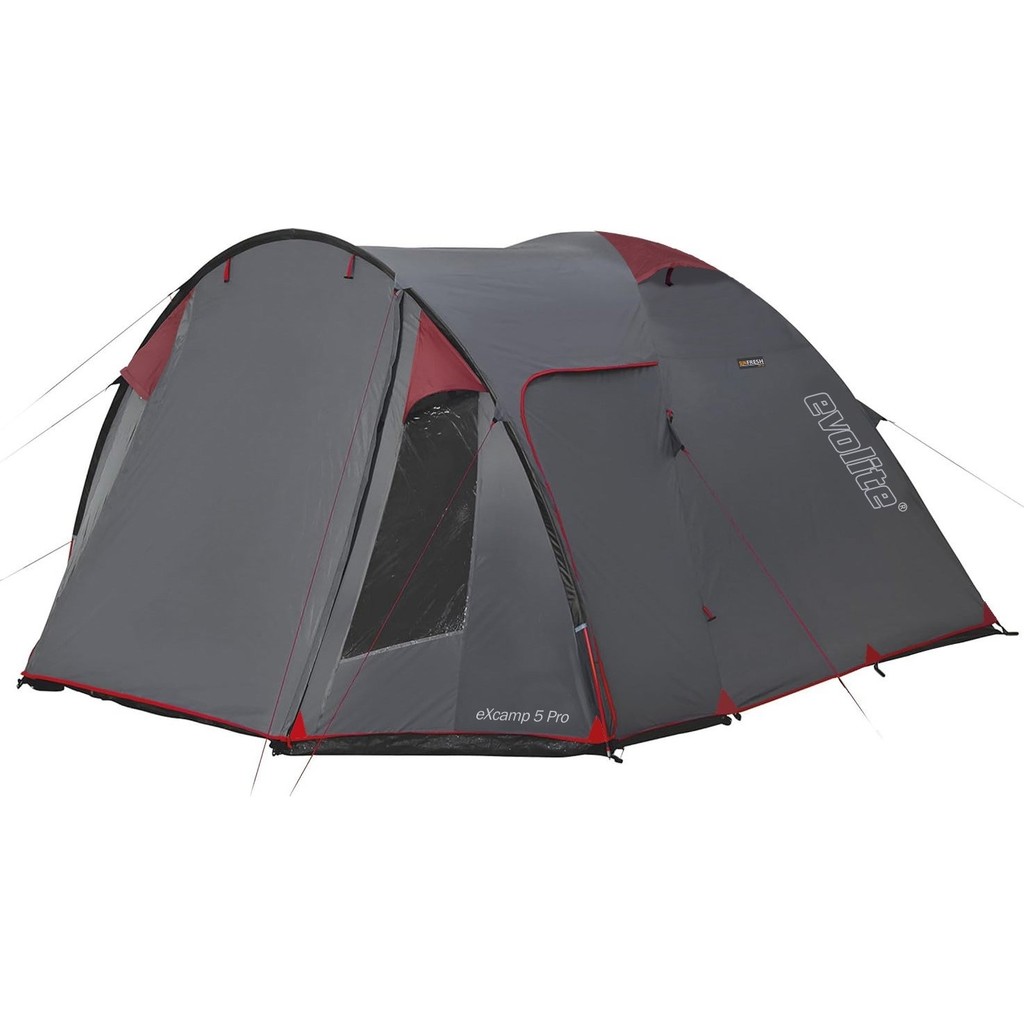 Evolite Excamp 5 Pro Sun Fresh Aile Çadırı UPF80 5 Kişilik Çadır Çadır Fiyatı
