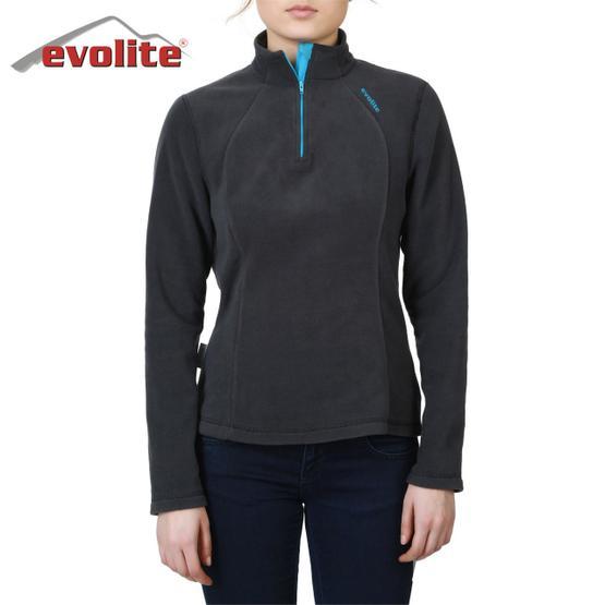 Evolite Fuga Gri Kadın Mikro Polar Sweater