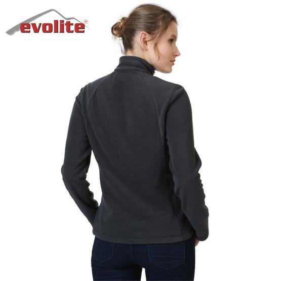 Evolite Fuga Gri Kadın Mikro Polar Sweater
