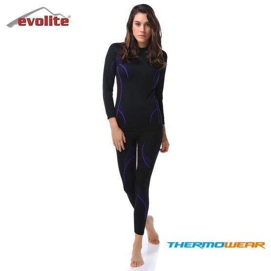 Evolite Thermowear Termal Mor Bayan Alt İçlik