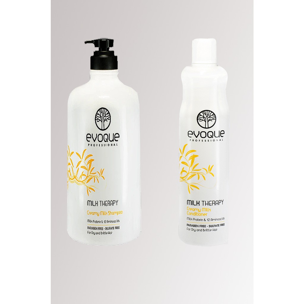 Evoque Milk Therapy Şampaun 1000 ml + Evoque Milk Thrapy Krem 400 ml Şampuan ve Saç Kremi Fiyatı