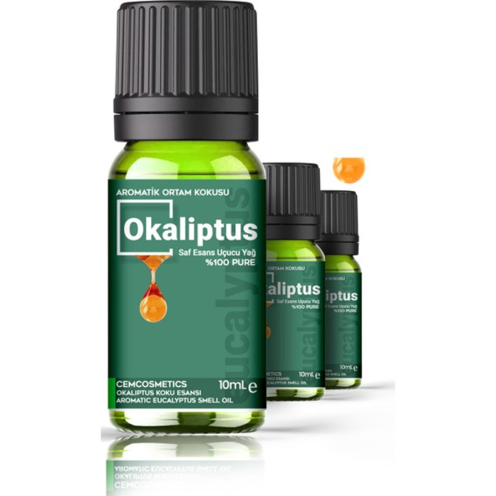 Evove Rahatlatıcı Oda Kokusu Okaliptus %100 Saf & Doğal 3'lü Set 3X10ML Aromatik Esansiyel Uçucu Yağ Oda Kokusu Fiyatı