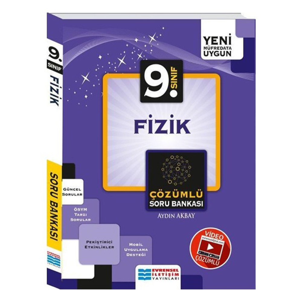 Evrensel 9. Sınıf Fizik Soru Bankası Fizik Fiyatı