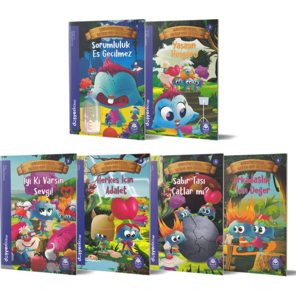 Evrensel Değerler Serisi 6 Kitap Set - Ayşe Şule Bilgiç Çocuk Öykü Fiyatı