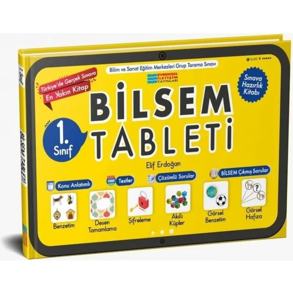Evrensel Iletişim Yayınları 1. Sınıf Bilsem Tablet Kitabı Eğitim Setleri Fiyatı