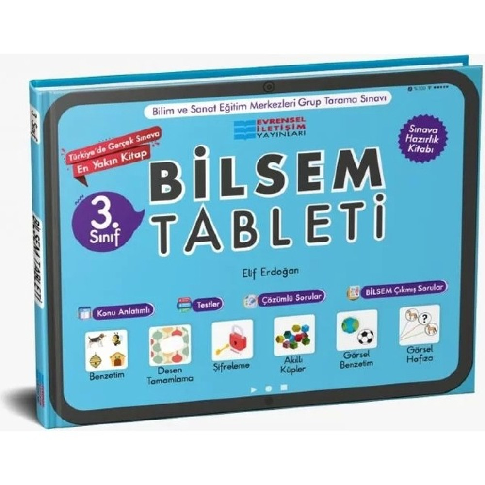 Evrensel Iletişim Yayınları 3. Sınıf Bilsem Tablet Kitabı Eğitim Setleri Fiyatı