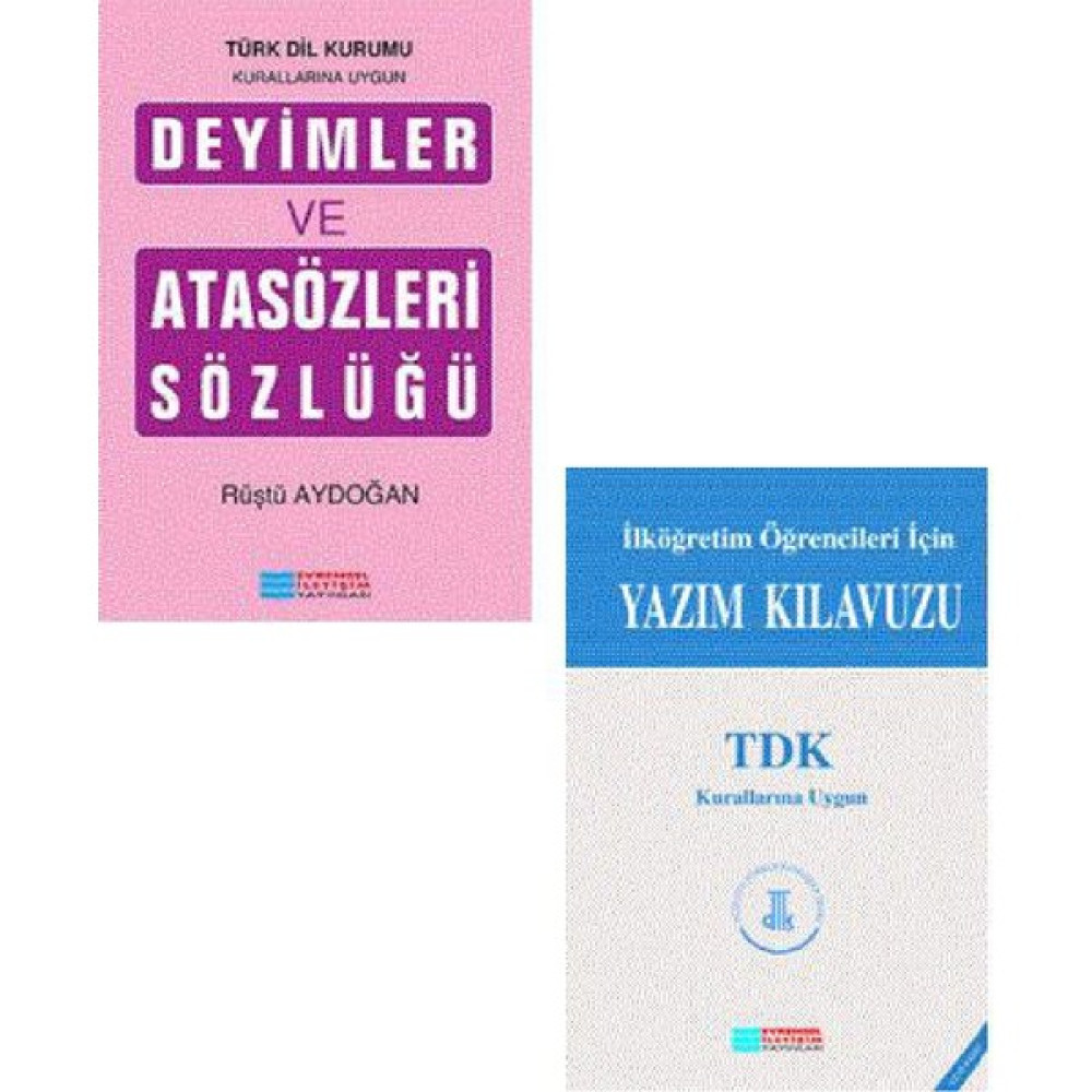 Evrensel İletişim Yayınları TDK Uyumlu Ataasözleri Deyimler ve Imla Klavuzu Atasözleri ve Deyimler Sözlükleri Fiyatı