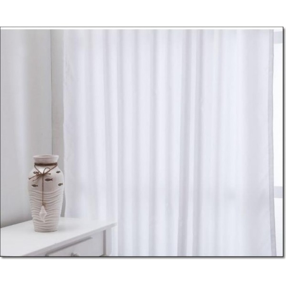Evsa Home Lüx Saten Beyaz Güneşlik - 100x250 cm - 100 x 250 cm Güneşlik Fiyatı