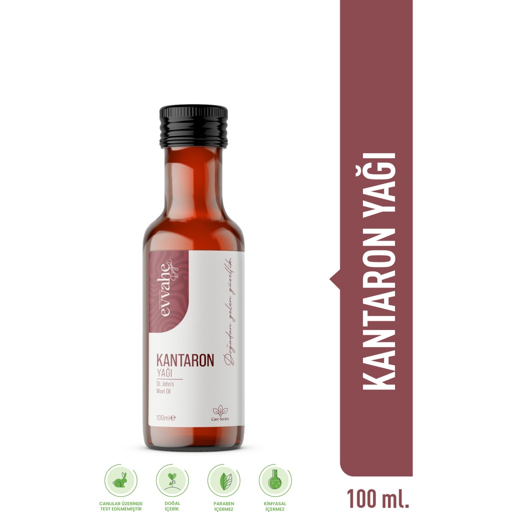 Evvahe 100 ml Kantaron Yağı Doğal İçeriklerle Zenginleştirilmiş Cilt Bakım Yağı Diğer Fiyatı