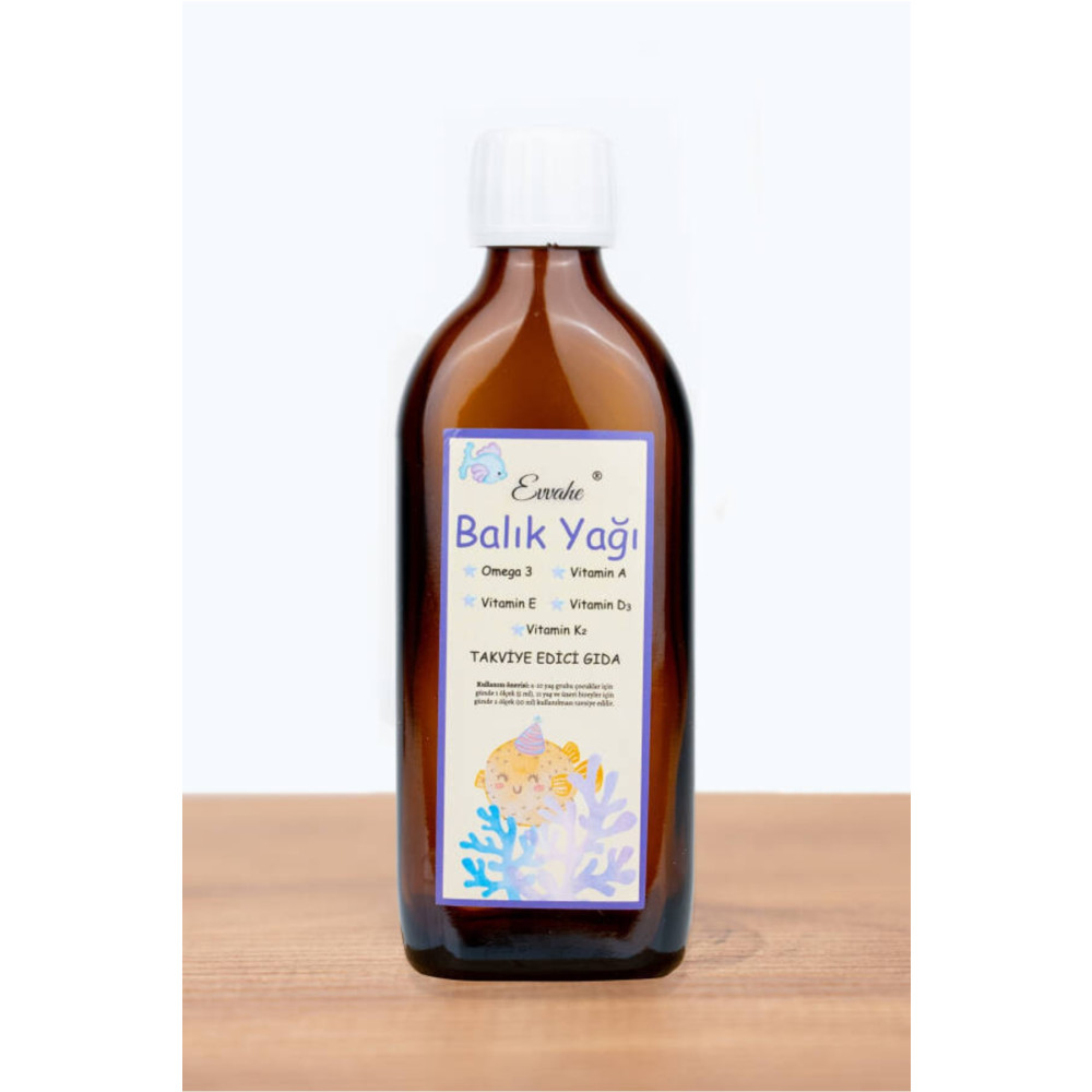 EVVAHE DOĞAL Balık Yağı 150ml Sağlık Fiyatı