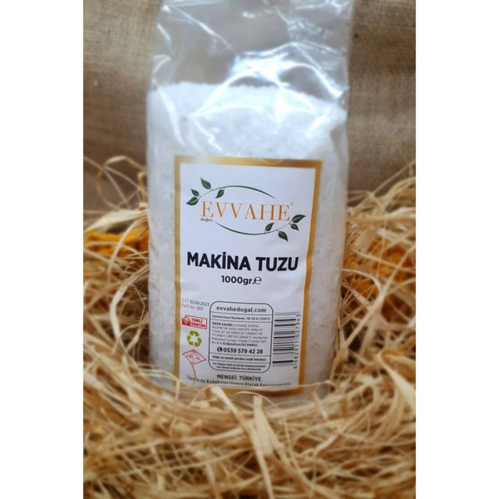 Evvahe Doğal Bulaşık Makine Tuzu (1 kg) Bulaşık Yıkama Fiyatı