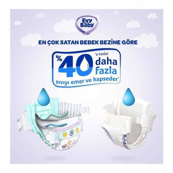 Evy Baby No:2 Mini 60 Adet Bebek Bezi