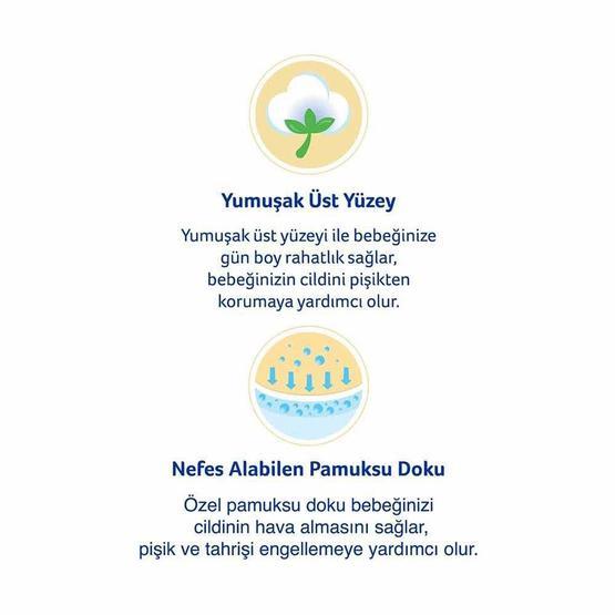 Evy Baby No:2 Mini 60 Adet Bebek Bezi