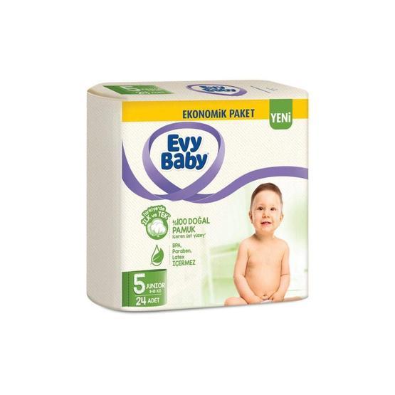 Evy Baby No:5 Junior 11-18 kg 24 Adet Bebek Bezi Bebek Bezi Fiyatı