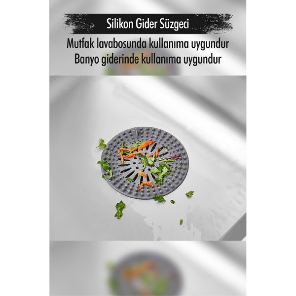 EWS Silikon Lavabo Gideri Süzgeci Mutfak Gereçleri Fiyatı
