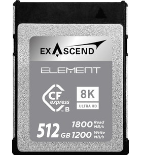 Exascend Element 512Gb Cfexpress Type-B Hafıza Kartı (Çok Renkli) USB & Firewire Ürünleri Fiyatı