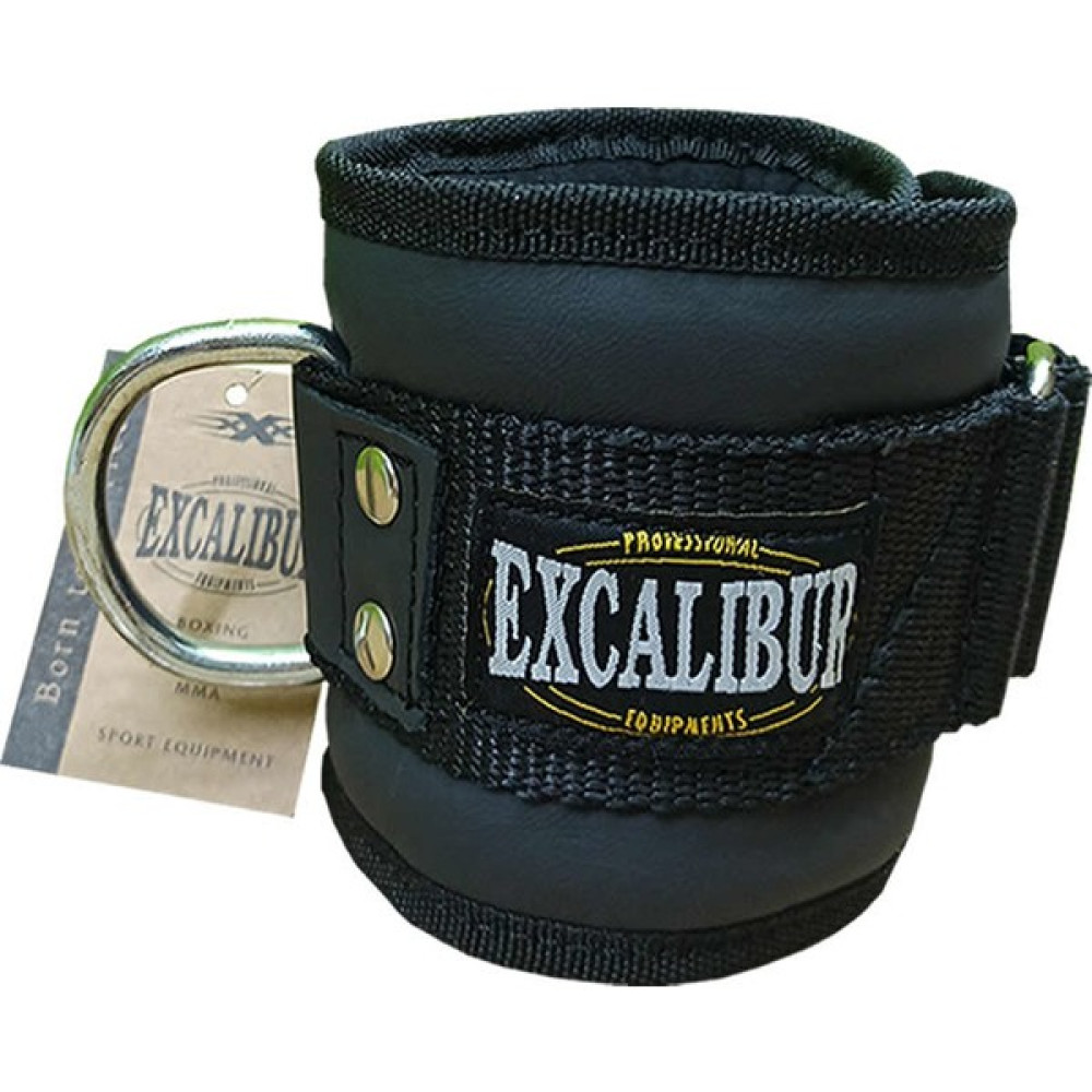 Excalibur Deri Ayak Bilek Kayışı - Ağırlık Çekiş Aparatı Siyah Dambıllar & El / Ayak Ağırlıkları Fiyatı