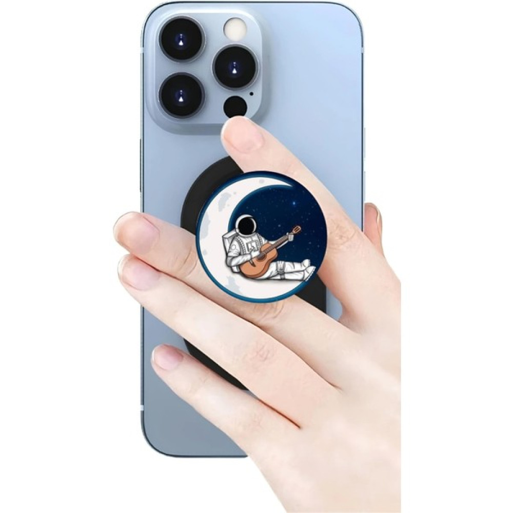 Excarpin Gitar Çalan Astronot Telefon Tutucu Pop Socket Rahat Kullanım Parmak Tutucu Cep Telefonu Tutucu Fiyatı