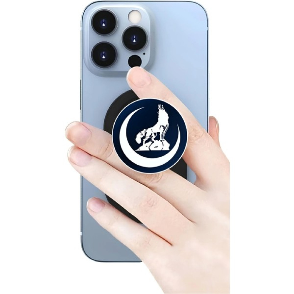 Excarpin Hilal ve Bozkurt Telefon Tutucu Pop Socket Rahat Kullanım Parmak Tutucu Cep Telefonu Tutucu Fiyatı