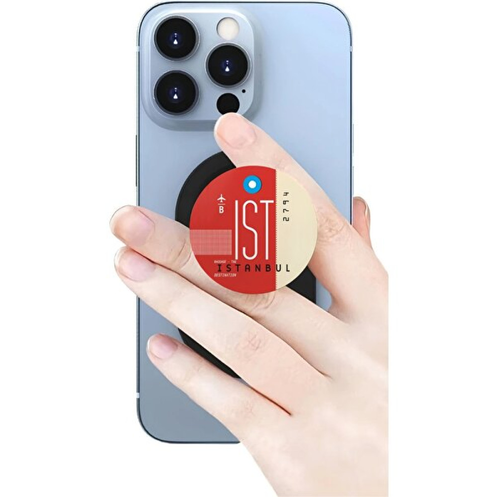 Excarpin Istanbul Uçuş Seferi Bilet Telefon Tutucu Pop Socket Rahat Kullanım Parmak Tutucu Cep Telefonu Tutucu Fiyatı