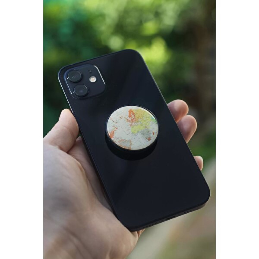 Excarpin Retro Atlas Dünya Telefon Tutucu Pop Socket Rahat Kullanım Parmak Tutucu Cep Telefonu Tutucu Fiyatı