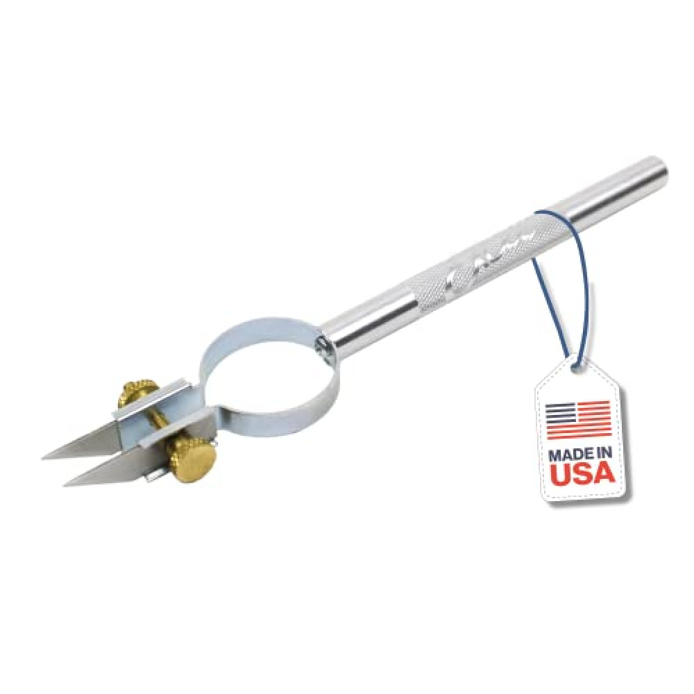 Excel Blades Adjustable Width Strip Cutter – Dual #59 Blades, Precision Cutting Tool for Paper, Vinyl, Leather, Foam, Clay & Crafts – Aluminum Body – Made in USA