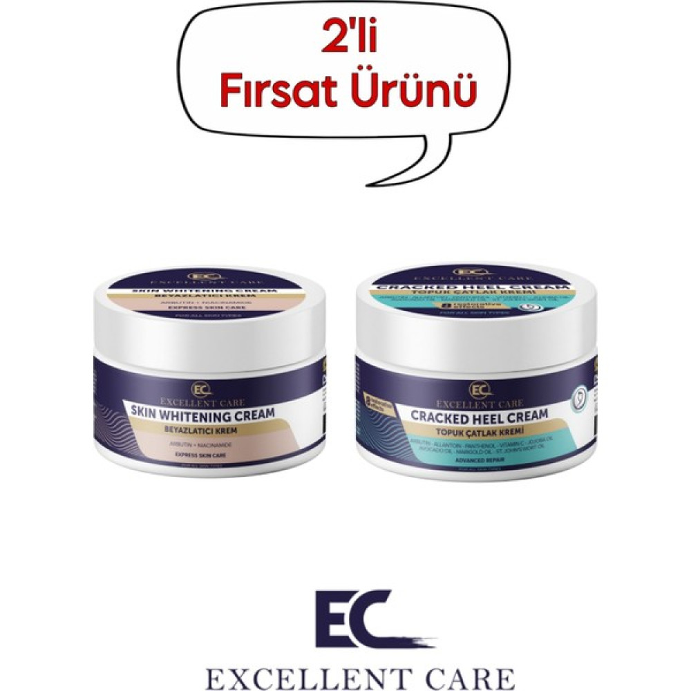 Excellent Cilt Beyazlatıcı Krem & Ayak Topuk Çatlak Kremi Oto Boyaları Fiyatı