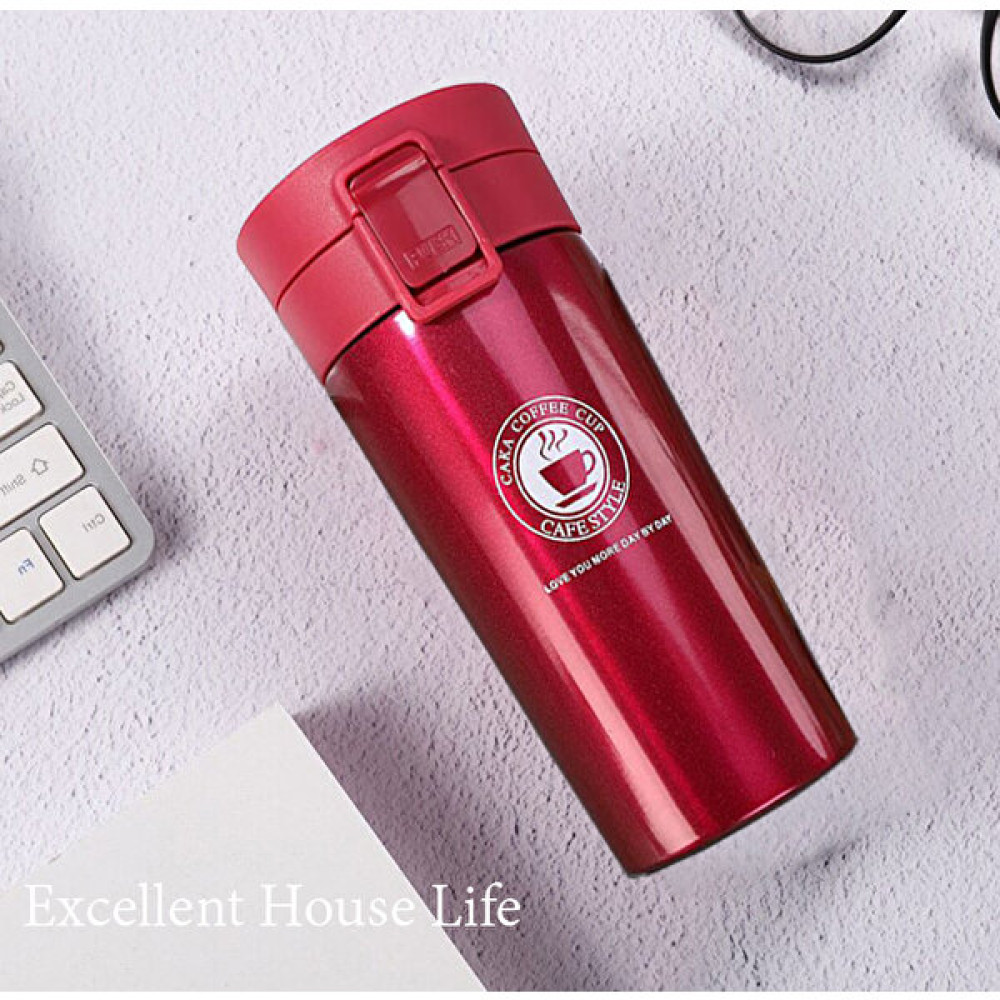 Excellent House Life Filtreli Çift Katmanlı Paslanmaz Çelik 380 ml Termos Bardak Mug Araç Kahve Çay El Termosu %100 Sızdırmaz Kamp Mutfağı Fiyatı