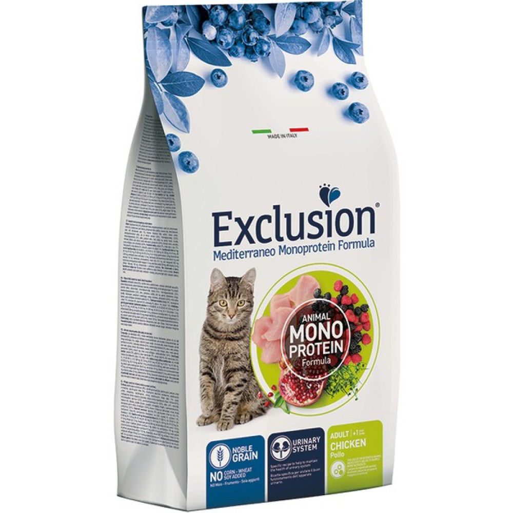 Exclusion Düşük Tahıllı Monoprotein Tavuklu Yetişkin Kedi Maması 1,5 kg Evcil Hayvan Ürünleri Fiyatı