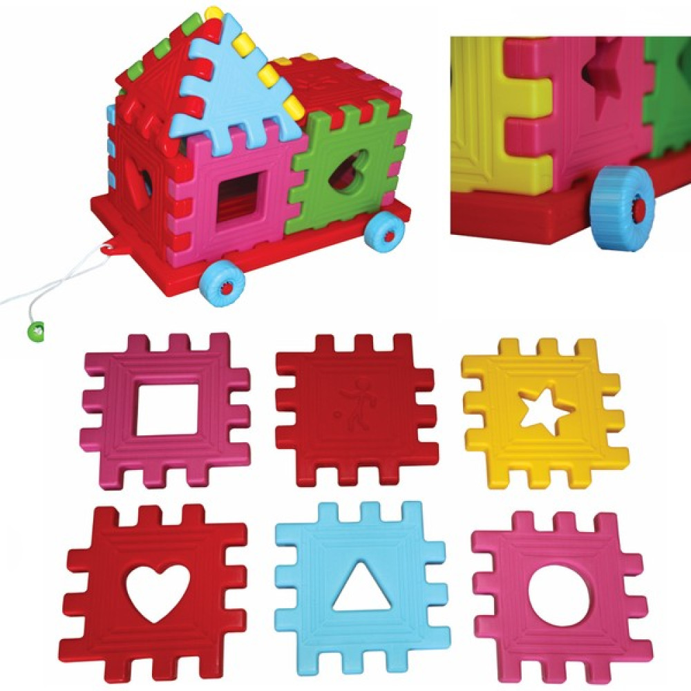 Exectus Arabalı Puzzle 12 Parça Eğitici Oyuncak Fiyatı