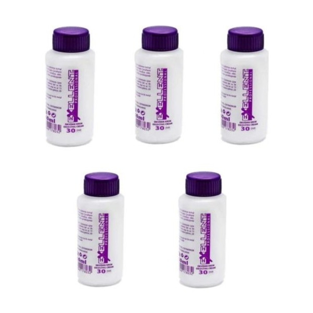 Exellent 5 Adet %30 9 Volum Oksidan 60 ml Saç Boyası Fiyatı