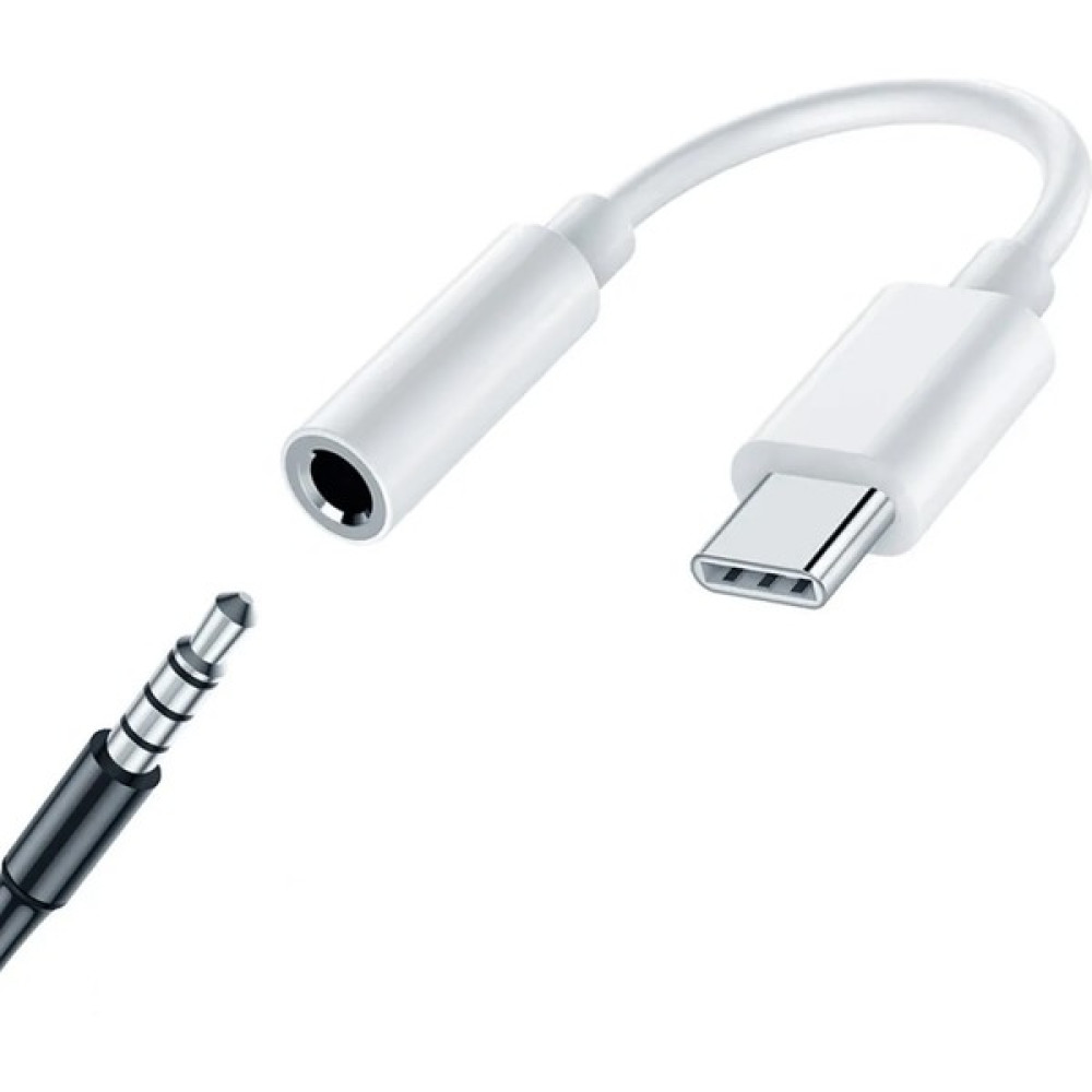 Exenar Samsung S24- S24 Fe- S24ULTRA- S24PLUS Uyumlu Typec Kulaklık Dönüştürücü Jack Aparat Çevirici Type-C 3.5mm - Beyaz Bilgisayar Çevirici ve Adaptörü Fiyatı