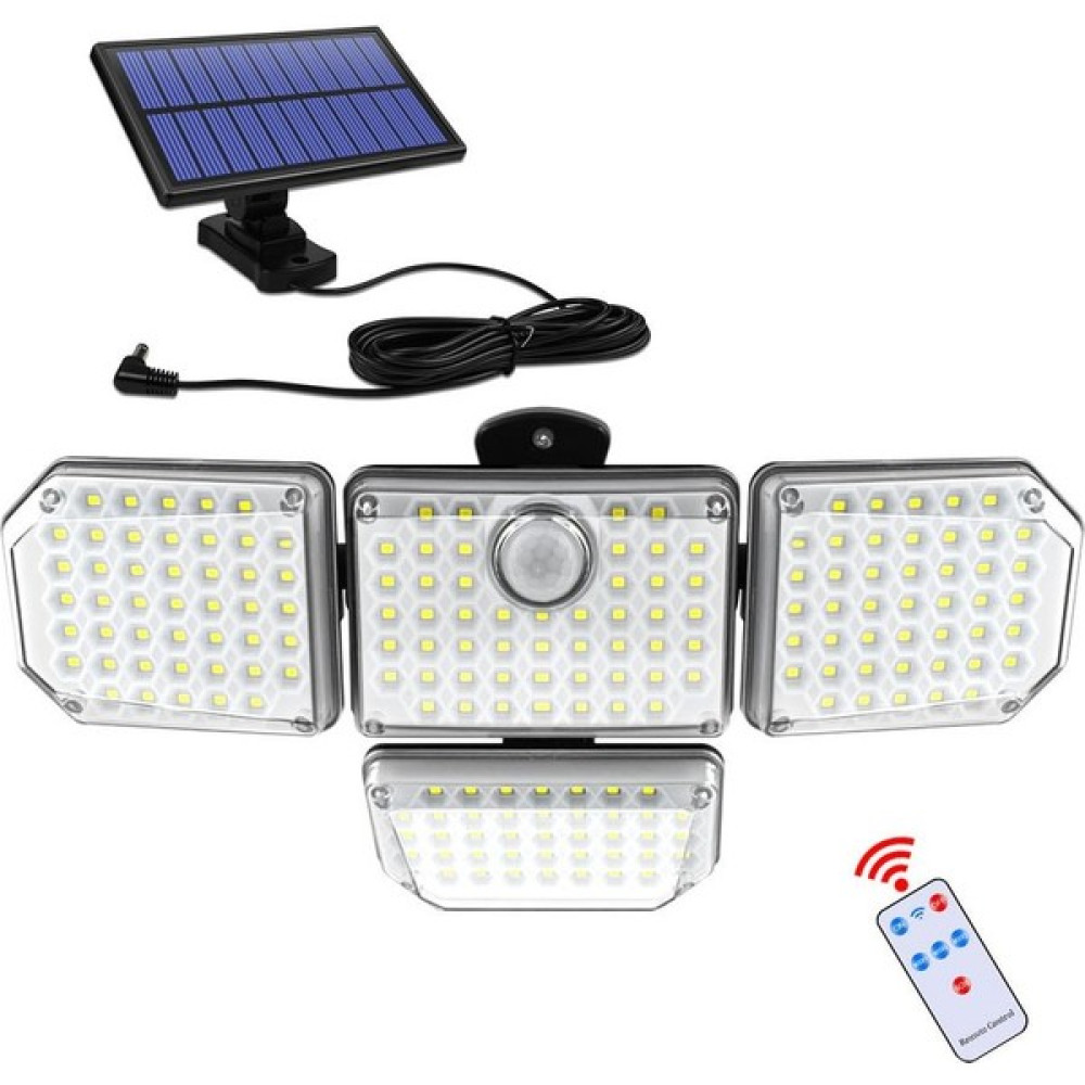 Exeo 181 Cob Solar LED Hareket Sensörlü Kumandalı Su Geçirmez 3 Mod Dış Mekan & Bahçe Oyuncakları Fiyatı