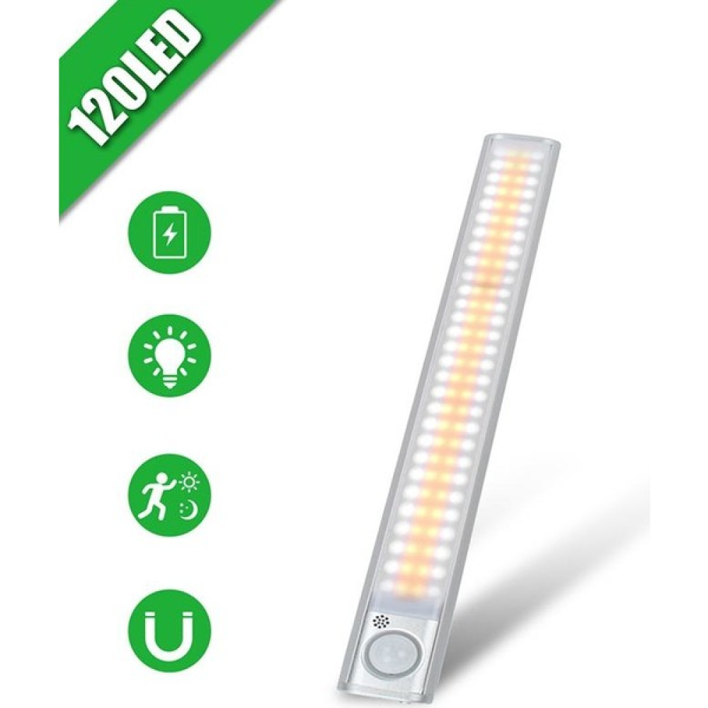 Exeo Şarjlı 120 LED Dolap Işığı Mutfak Tezgah Altı Sensörlü Işık Led Aydınlatmalar Fiyatı