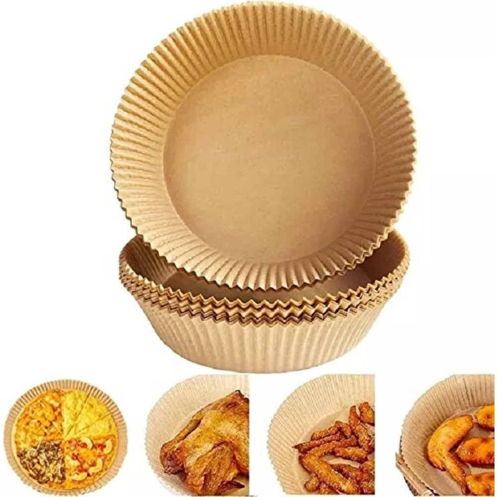 Exin Shop 20 Adet Xxl 20 cm Airfreyer Fritöz Pişirme Kağıdı - Kum Rengi Pişirme Kağıdı Fiyatı
