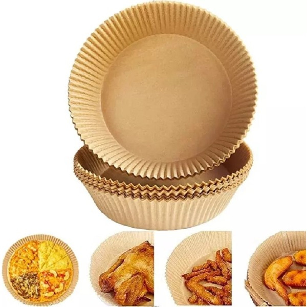 Exin Shop 30 Adet Xxl 20 cm Airfreyer Fritöz Pişirme Kağıdı - Kum Rengi Pişirme Kağıdı Fiyatı