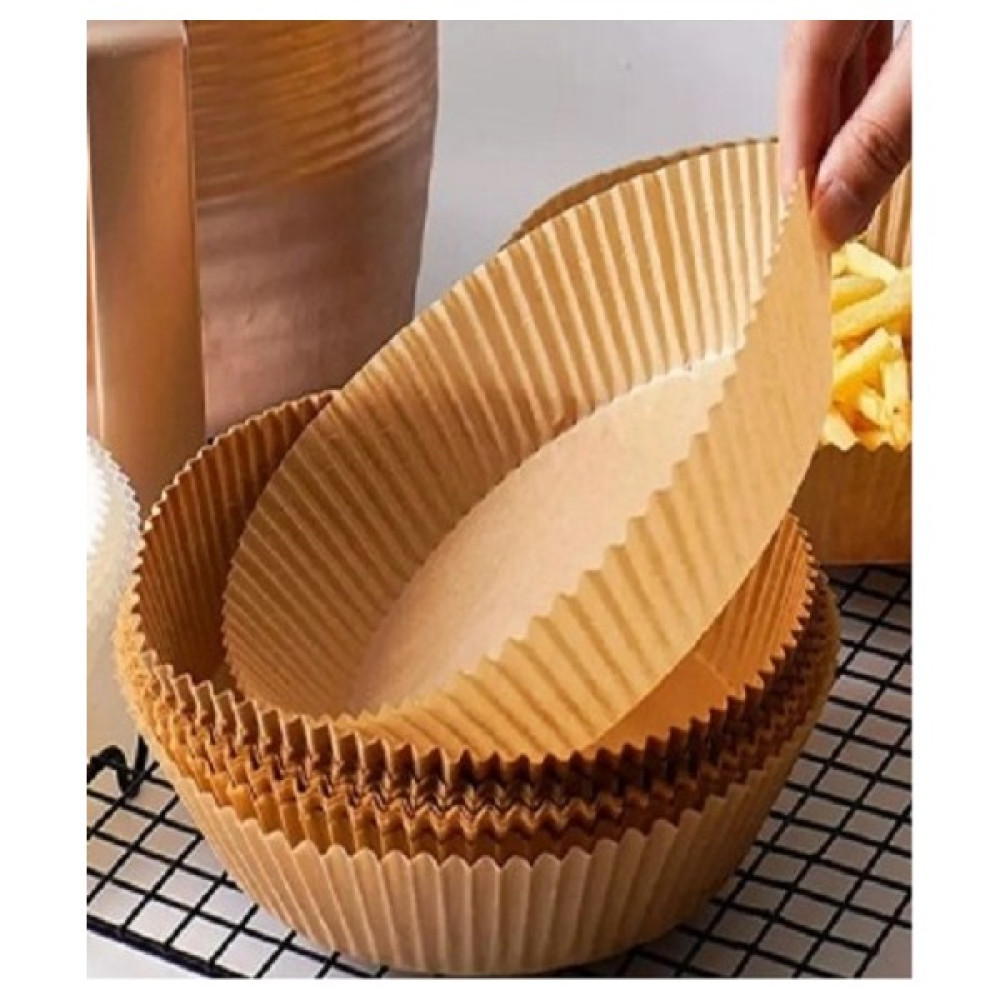 Exin Shop 50 Adet Airfryer Fritöz Pişirme Kağıdı - 20 cm Pişirme Kağıdı Fiyatı