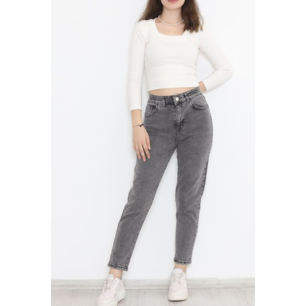 Exinoxs Boyfriend Kot Pantolon Koyufüme - 12209.1431. Bayan Jeans / Kot Pantolon Fiyatı