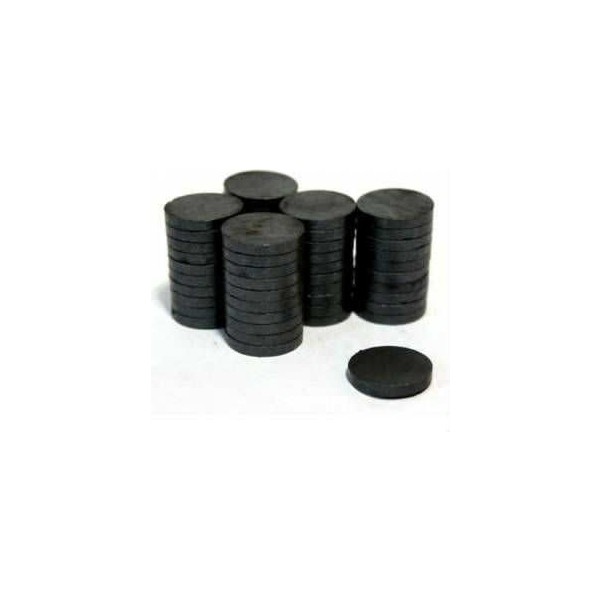 Exiz Ticaret 100 Adet 15 mm x 3 mm Yuvarlak Kömür Mıknatısı-Duvar Süsü - Nikah Şekeri - Deney Malzemesi Mıknatıs Diğer Fiyatı