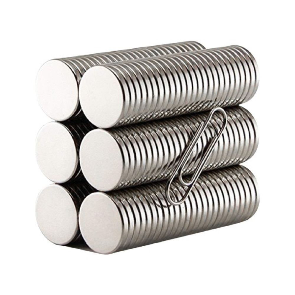 Exiz Ticaret Güçlü Yuvarlak Neodyum Mıknatıs, Neodyum Mıknatısın (Çap: 15 mm Kalınlık : 2 Mm) 10 Adet - Gümüş Oyun & Hobi Fiyatı
