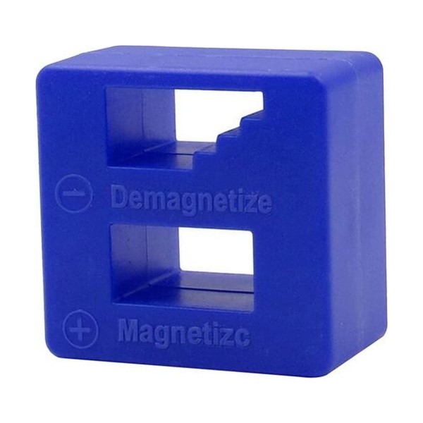 Exiz Ticaret Manyetik Mıknatıslandırıcı Magnetizer Demagnetizer - Mavi Diğer Fiyatı