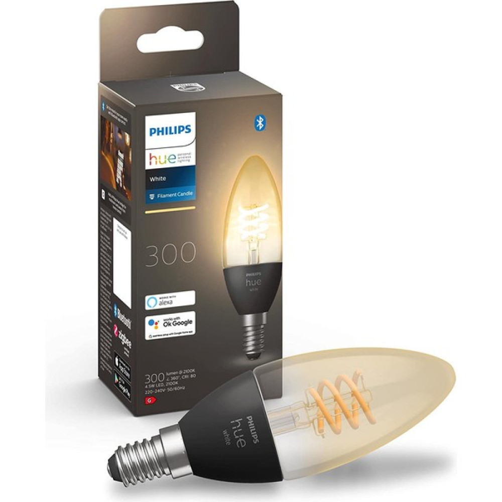 Exotic Home Huew E14 Mum Tipi Filament 4.5w Ampul, Sarı Işık Led Aydınlatmalar Fiyatı